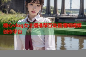 糖心vlog女主播推荐互动直播短视频创作平台