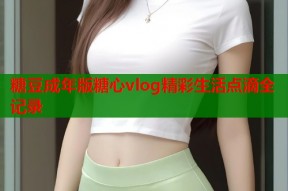 糖豆成年版糖心vlog精彩生活点滴全记录
