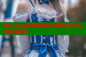 糖心vlog免费版最新章节精彩内容在线阅读体验