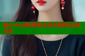 糖心vlog系列精彩生活点滴真实记录分享