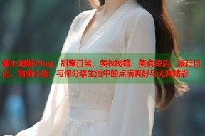 糖心娜娜Vlog：甜蜜日常、美妆秘籍、美食探店、旅行日记、情感心语，与你分享生活中的点滴美好与无限精彩