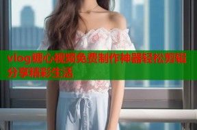 vlog糖心视频免费制作神器轻松剪辑分享精彩生活