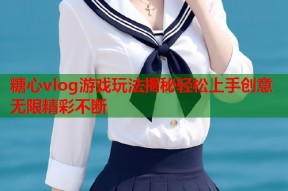 糖心vlog游戏玩法揭秘轻松上手创意无限精彩不断