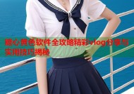 糖心黄色软件全攻略精彩vlog分享与实用技巧揭秘