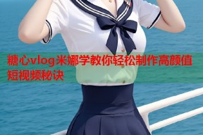 糖心vlog米娜学教你轻松制作高颜值短视频秘诀