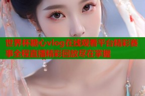 世界杯糖心vlog在线观看平台精彩赛事全程直播精彩回放尽在掌握