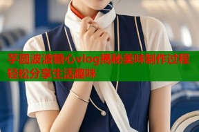 芋圆波波糖心vlog揭秘美味制作过程轻松分享生活趣味