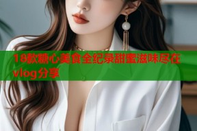 18款糖心美食全纪录甜蜜滋味尽在vlog分享