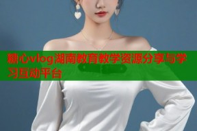 糖心vlog湖南教育教学资源分享与学习互动平台