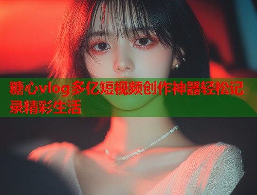 糖心vlog多亿短视频创作神器轻松记录精彩生活  第1张