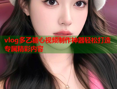 vlog多乙糖心视频制作神器轻松打造专属精彩内容  第1张