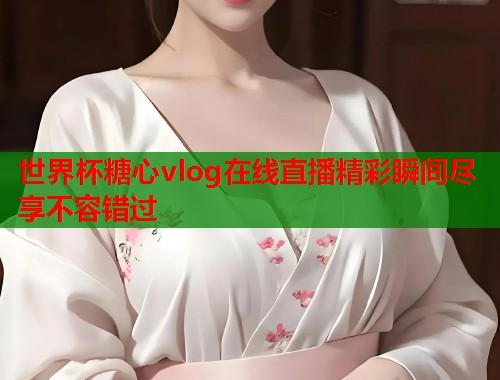 世界杯糖心vlog在线直播精彩瞬间尽享不容错过  第1张