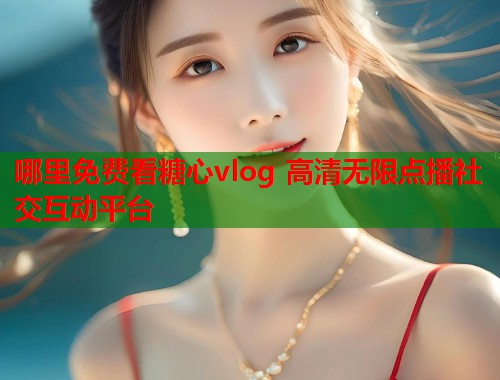 哪里免费看糖心vlog 高清无限点播社交互动平台  第1张