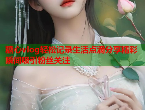 糖心vlog轻松记录生活点滴分享精彩瞬间吸引粉丝关注  第1张