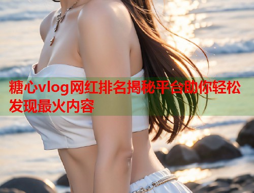 糖心vlog网红排名揭秘平台助你轻松发现最火内容  第1张