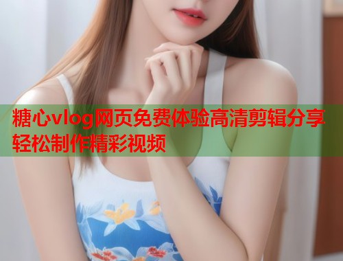 糖心vlog网页免费体验高清剪辑分享轻松制作精彩视频  第1张