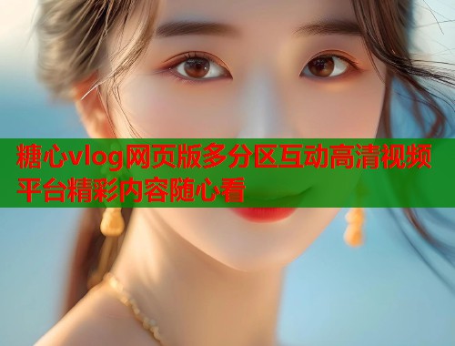糖心vlog网页版多分区互动高清视频平台精彩内容随心看  第1张
