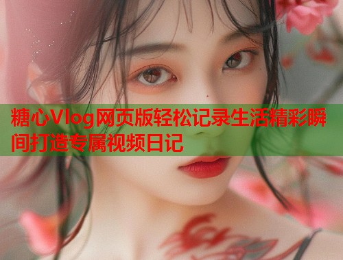 糖心Vlog网页版轻松记录生活精彩瞬间打造专属视频日记  第1张