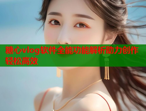糖心vlog软件全能功能解析助力创作轻松高效  第2张