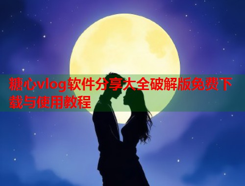 糖心vlog软件分享大全破解版免费下载与使用教程  第1张