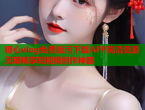 糖心vlog免费版污下载APP高清资源无限畅享短视频创作神器  第1张
