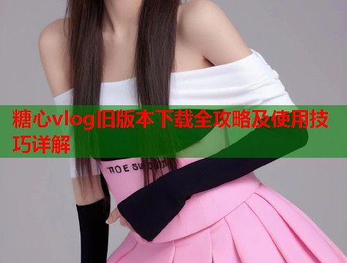 糖心vlog旧版本下载全攻略及使用技巧详解  第2张