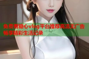 免费看糖心vlog平台推荐高清无广告畅享精彩生活记录
