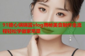 91糖心锅锅酱vlog揭秘美食制作全流程轻松学做家常菜