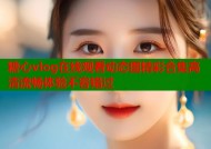糖心vlog在线观看动态图精彩合集高清流畅体验不容错过