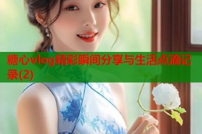 糖心vlog精彩瞬间分享与生活点滴记录(2)