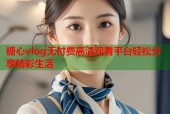 糖心vlog无付费高清观看平台轻松分享精彩生活