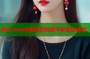 糖心vlog失败惩罚挑战平家互动体验