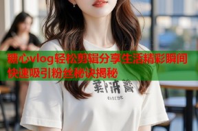 糖心vlog轻松剪辑分享生活精彩瞬间快速吸引粉丝秘诀揭秘