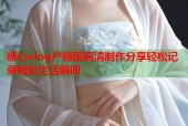 糖心vlog产精国高清制作分享轻松记录精彩生活瞬间