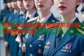 糖心vlog无限观看次数刷取方法详解与实用技巧分享
