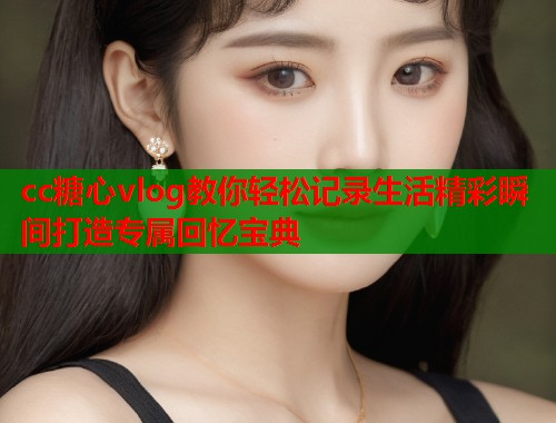 cc糖心vlog教你轻松记录生活精彩瞬间打造专属回忆宝典  第2张