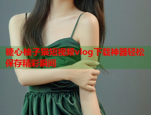 糖心柚子猫短视频vlog下载神器轻松保存精彩瞬间  第1张