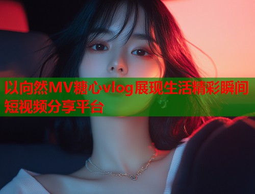 以向然MV糖心vlog展现生活精彩瞬间短视频分享平台  第1张