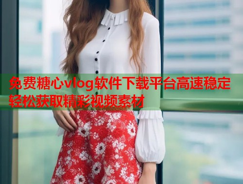 免费糖心vlog软件下载平台高速稳定轻松获取精彩视频素材  第1张