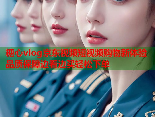 糖心vlog京东视频短视频购物新体验品质保障边看边买轻松下单  第1张