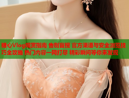 糖心Vlog观赏指南 告别盲搜 官方渠道与安全浏览技巧全攻略 热门内容一网打尽 精彩瞬间等你来发现  第1张