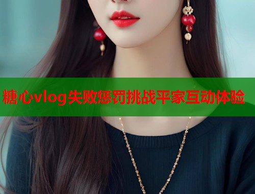 糖心vlog失败惩罚挑战平家互动体验  第1张